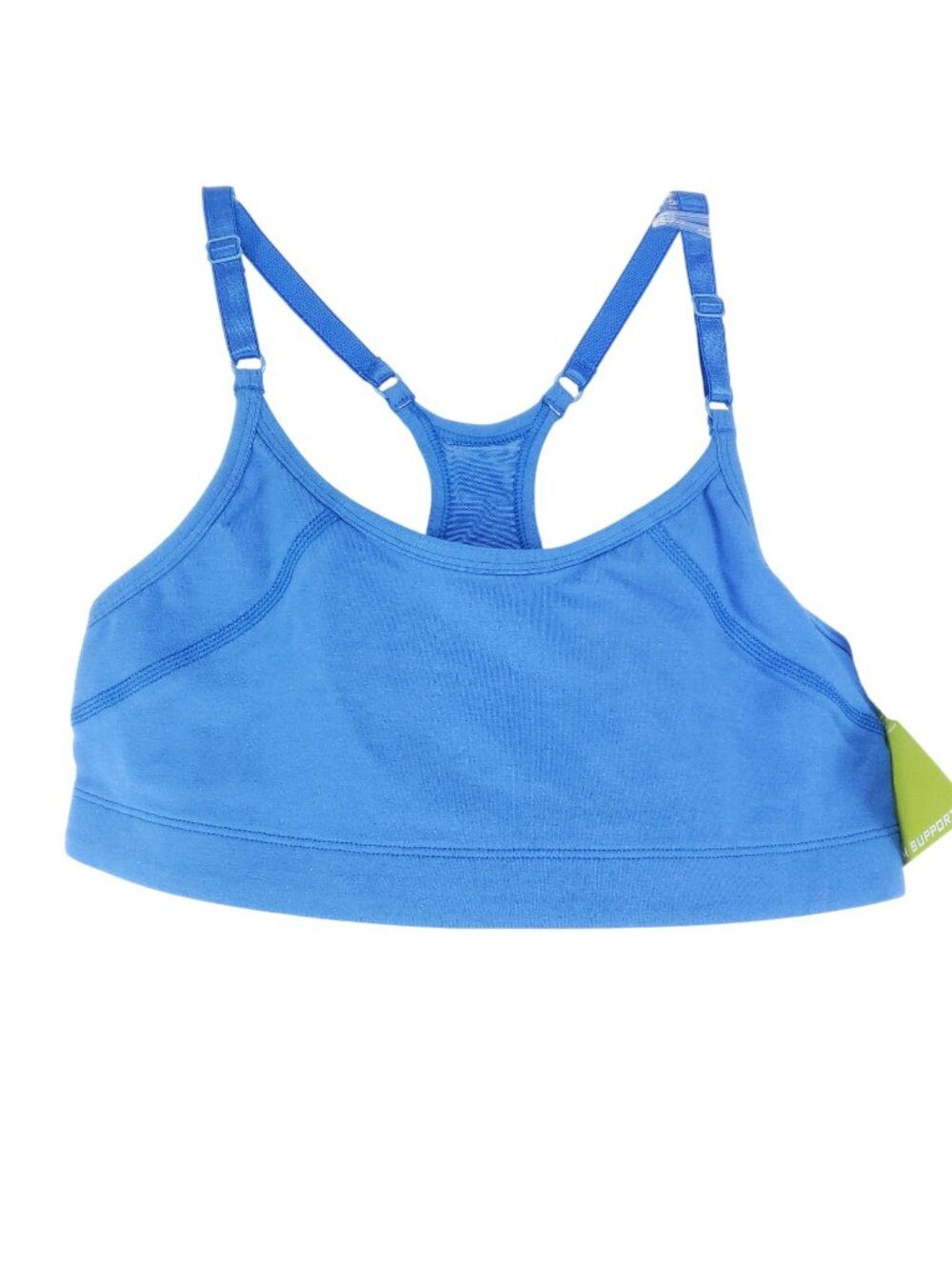 Champion Womens Large Fitness Cami Bra Medium Support Radium Blue